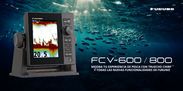 Descubre las nuevas sondas de pesca FCV-600 y FCV-800