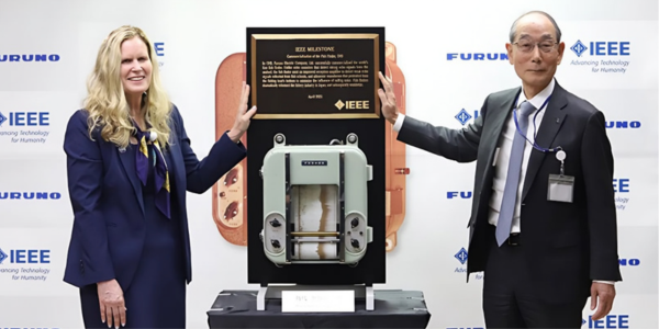 Furuno celebra el reconocimiento IEEE Milestone por su sonda de pesca
